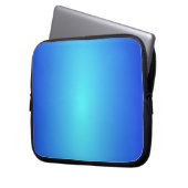 Blau Laptopschutzhülle (Vorderseite Links)