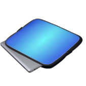 Blau Laptopschutzhülle (Vorne Knopf)