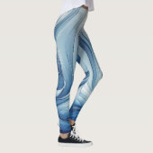 Blau Leggings (Rechts)