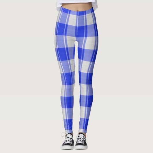 Blau leggings (Vorderseite)