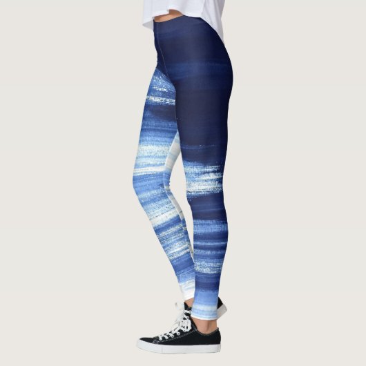 Blau Leggings (Links)