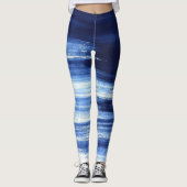 Blau Leggings (Vorderseite)