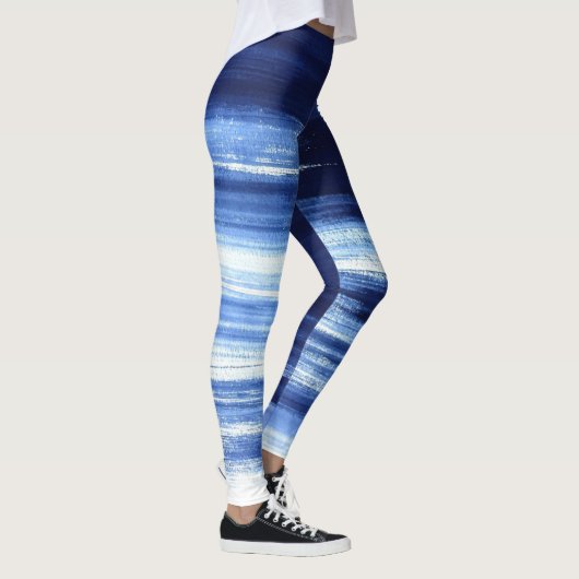 Blau Leggings (Rechts)