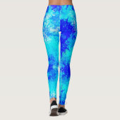 Blau Leggings (Rückseite)