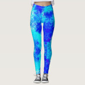 Blau Leggings (Vorderseite)
