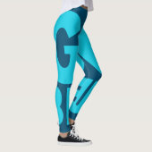 Blau Leggings (Rechts)