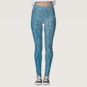 Blau Leggings (Vorderseite)