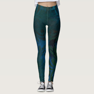 blau leggings