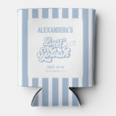 Blau Letzter Splash Junggeselinnen-Abschied Gefall Dosenkühler (Vorderseite)