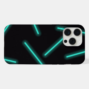 blau leuchtende iPhone 15 Pro Max Hülle