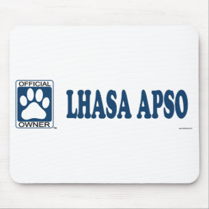 Blau Lhasas Apso Mousepad