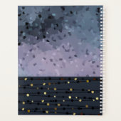 Blau-lila, Abstraktion Planer (Rückseite)