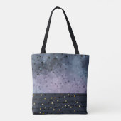 Blau-lila, Abstraktion Tasche (Rückseite)