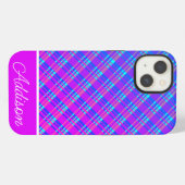 Blau-lila Farbverlauf Case-Mate iPhone-Hülle iPhone Hülle (Rückseite (Horizontal))