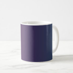 Blau Lila Ombre - Elegante Gradient-Tasse  Kaffeetasse