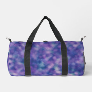 Blau Lila rosa Einzigartiger Cooler Chic Duffle Bag