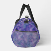 Blau Lila rosa Einzigartiger Cooler Chic Duffle Bag (Rechts)