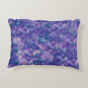 Blau Lila rosa Einzigartiger Cooler Chic Zierkissen