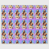 blau lila sagen, was Packpapier (Flach)