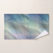 blau lila und grün abstrakt badhandtuch set (Handtuch)