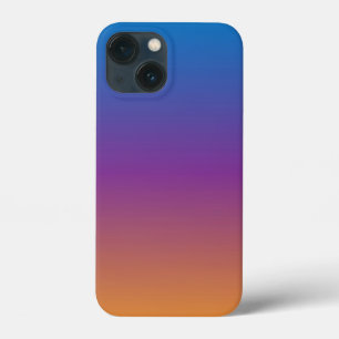 Blau, Lila und Orangen Gradient Case-Mate iPhone Hülle