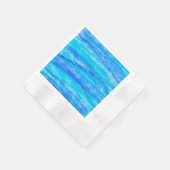 Blau, Lila, Wasser Serviette (Ecke)