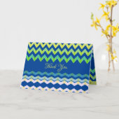 Blau Limon mit Gelb Karte (Gelbe Blume)