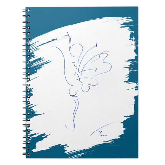 Blau-Linie 1 Notizblock (Vorderseite)