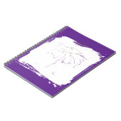 Blau-Linie 5 Notizblock (Linke Seite)
