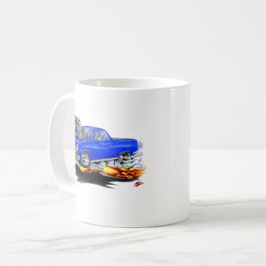 Blau-LKW 1964-65 EL Camino Kaffeetasse (Vorderseite Links)