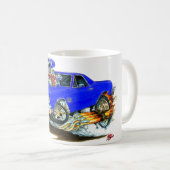 Blau-LKW 1970 EL Camino Kaffeetasse (VorderseiteRechts)