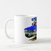 Blau-LKW 1970 EL Camino Kaffeetasse (Links)