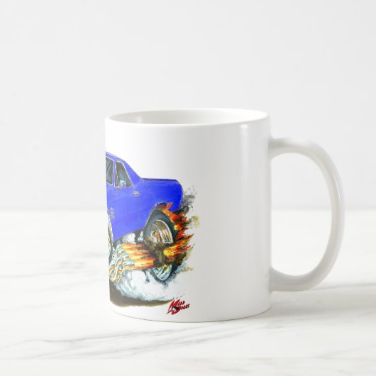 Blau-LKW 1970 EL Camino Kaffeetasse (Rechts)