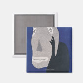 Blau Magnet (Vorderseite/Rückseite)