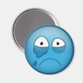 Blau Magnet (Vorderseite/Rückseite)