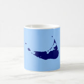 Blau/Marine Nantucket Kaffeetasse (Mittel)