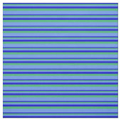 Blau, Meeresgrün und Blumenkornblauer Farbe Stoff (Muster)