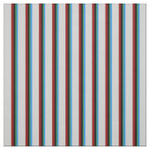 Blau, meergrün, schwarz, dunkelrot und hellgrau stoff (Muster)