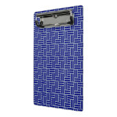 Blau Mini Klemmbrett (Gewinkelt2)