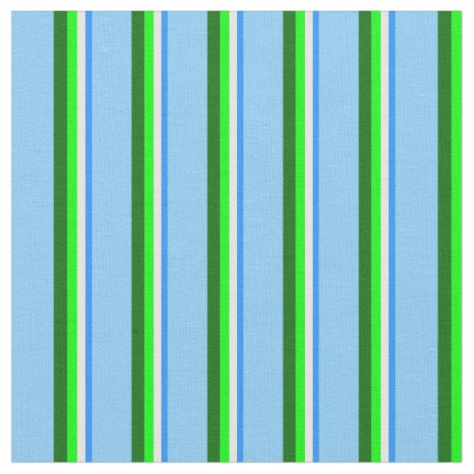 Blau, Minzcreme, Limon, dunkelgrün, Lichtblau Stoff (Nahaufnahme)