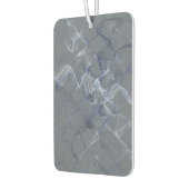 Blau mit abstraktem Rauch Autolufterfrischer (Links)