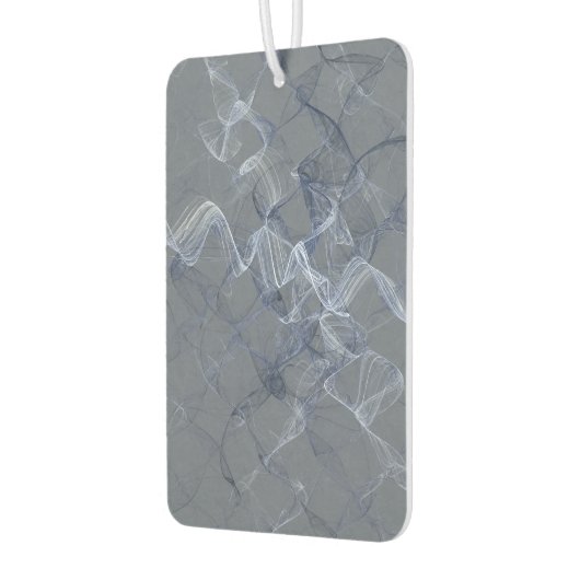 Blau mit abstraktem Rauch Autolufterfrischer (Links)