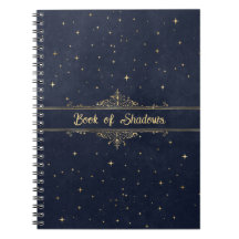 Blau mit goldenen Sternen Extravagantes Heidenbuch