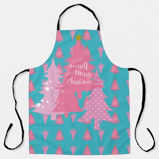 BLAU MIT PINKCHRISTEN SCHÜRZE (Vorderseite)