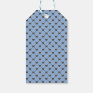 BLAU MIT SCHOKOLADE BROWN HERZEN GESCHENKANHÄNGER