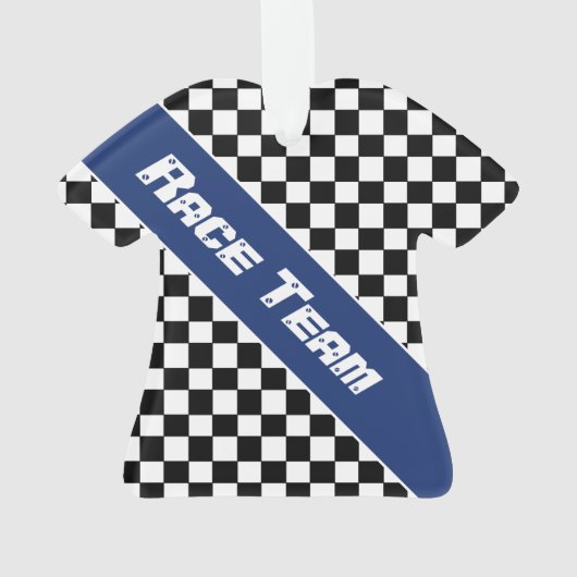 Blau mit Schwarz Ornament (Rückseite)