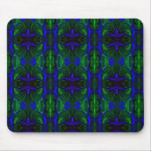 Blau mit "schwimmenden", miteinander verflochtenen mousepad (Vorne)