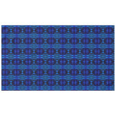 Blau mit "schwimmenden", miteinander verflochtenen tischdecke (Vorderseite (Horizontal))