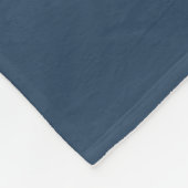 Blau mit Vanilla Paaren heißt Fleece Blanket (Ecke)