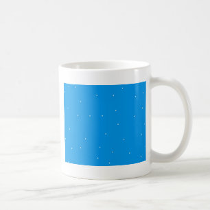 Blau mit weißem Punktezubehör zum Anpassen Kaffeetasse